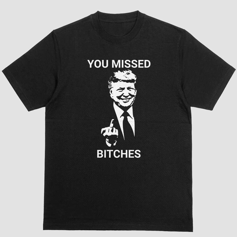 MAGA Trump 2024 Election Politics Men’s T-shirt Black 100% Cotton